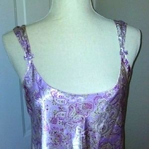 Oscar de la Renta Vintage Long Chemise Pink Label Size M